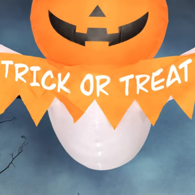 Trick-or-Treat Starter Kit - 3 Piece Halloween Yard Decoration Set